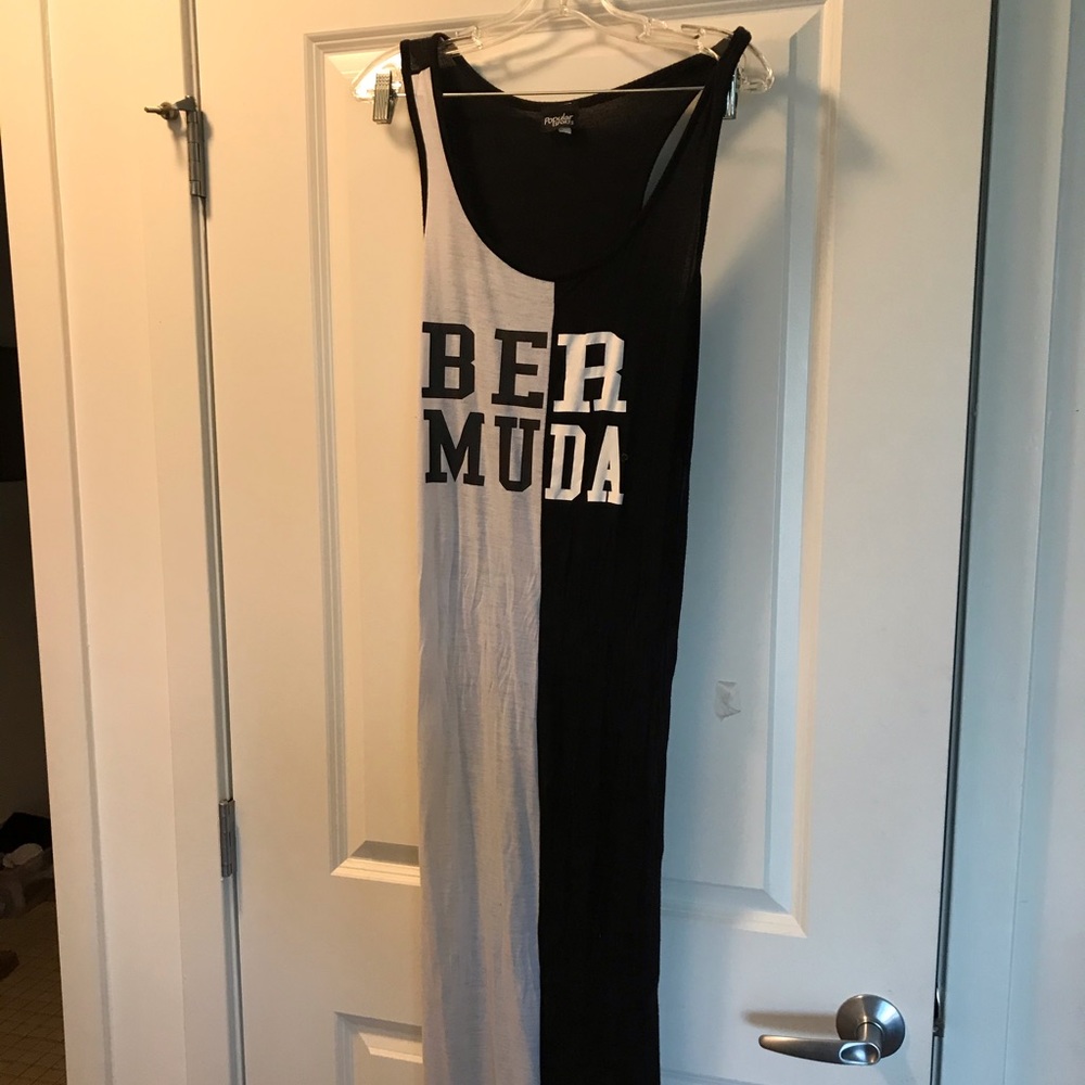 BERMUDA long top with high slits